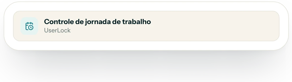 Ilustração da interface do produto
