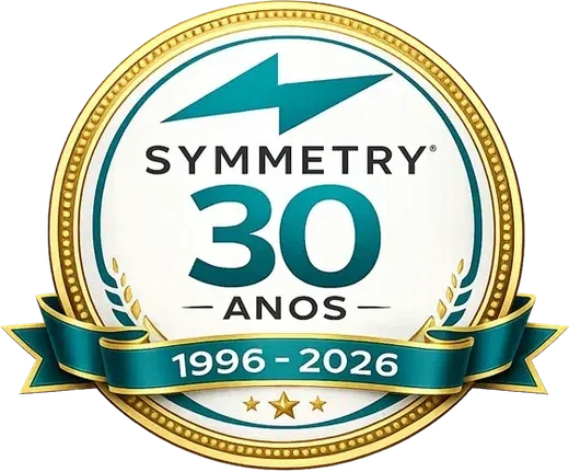 Selo 30 anos Symmetry, 1996–2026